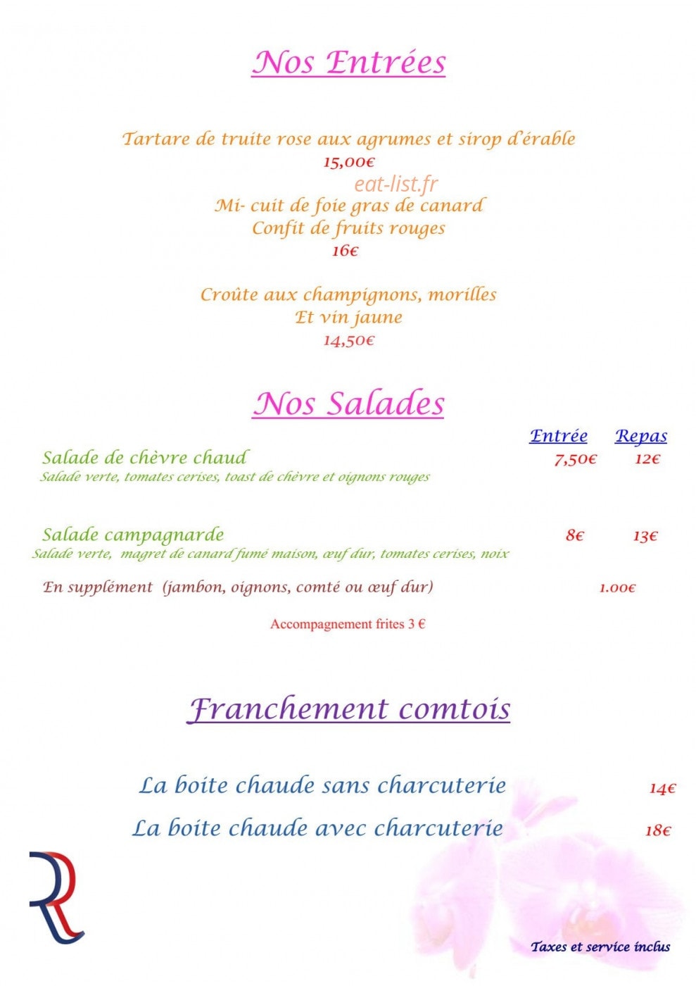 Hôtel de L'ain — carte page 2