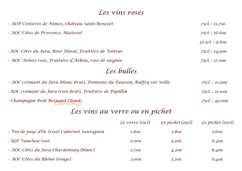 Le Jura — carte page 14