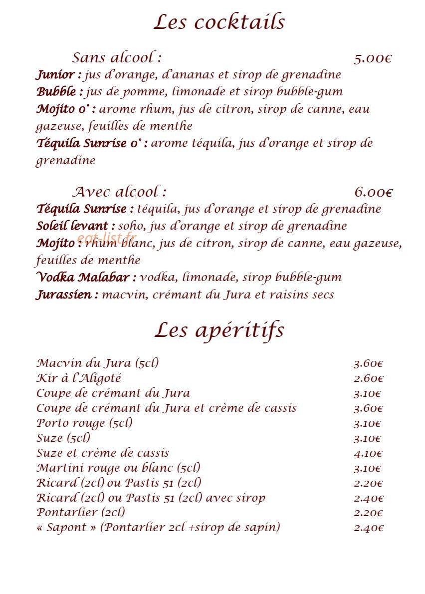 Le Jura — carte page 9