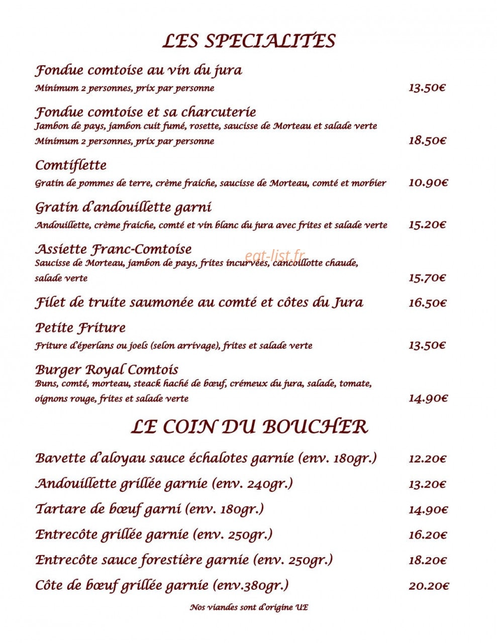 Le Jura — carte page 2