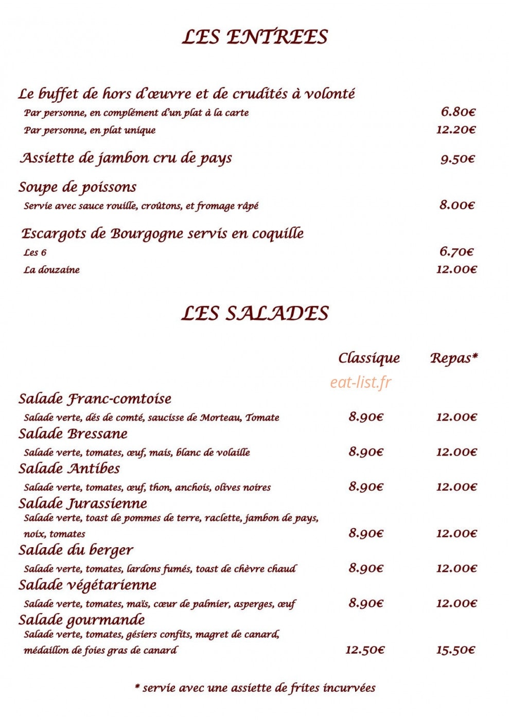 Le Jura — carte page 1