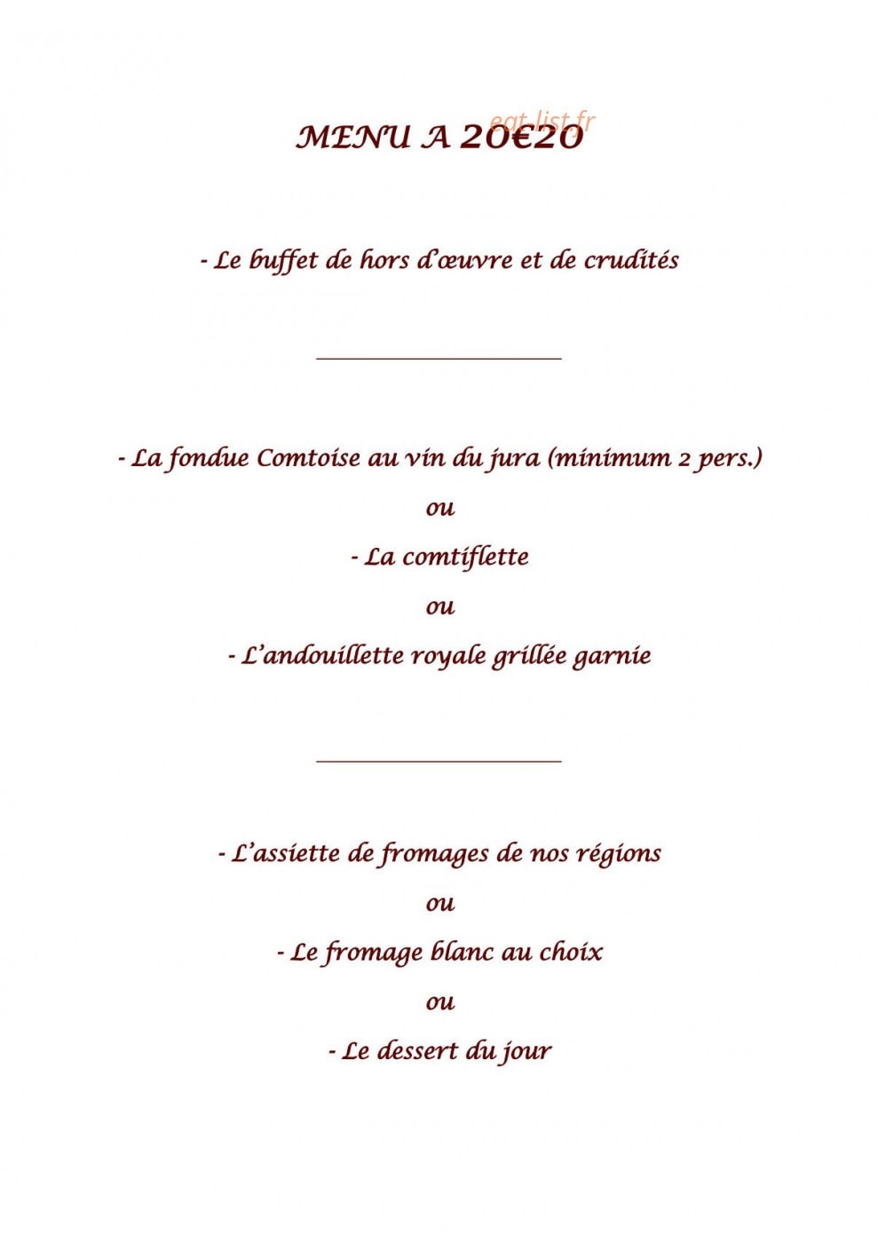 Le Jura — carte page 6