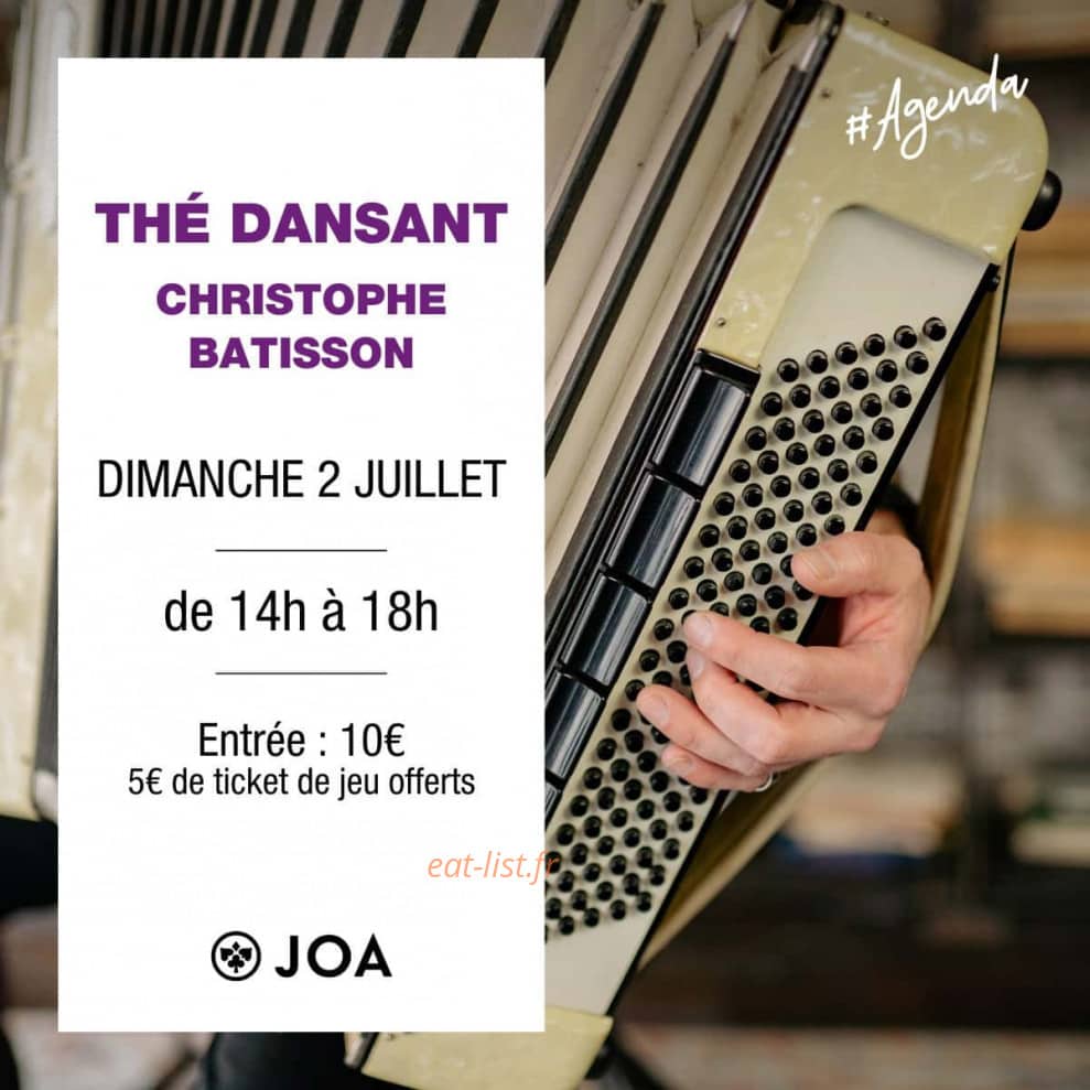 Le Comptoir JOA — carte page 1