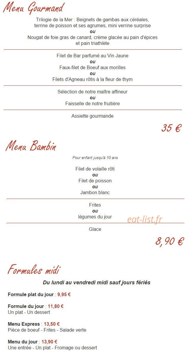 La Maison du Revermont — carte page 3