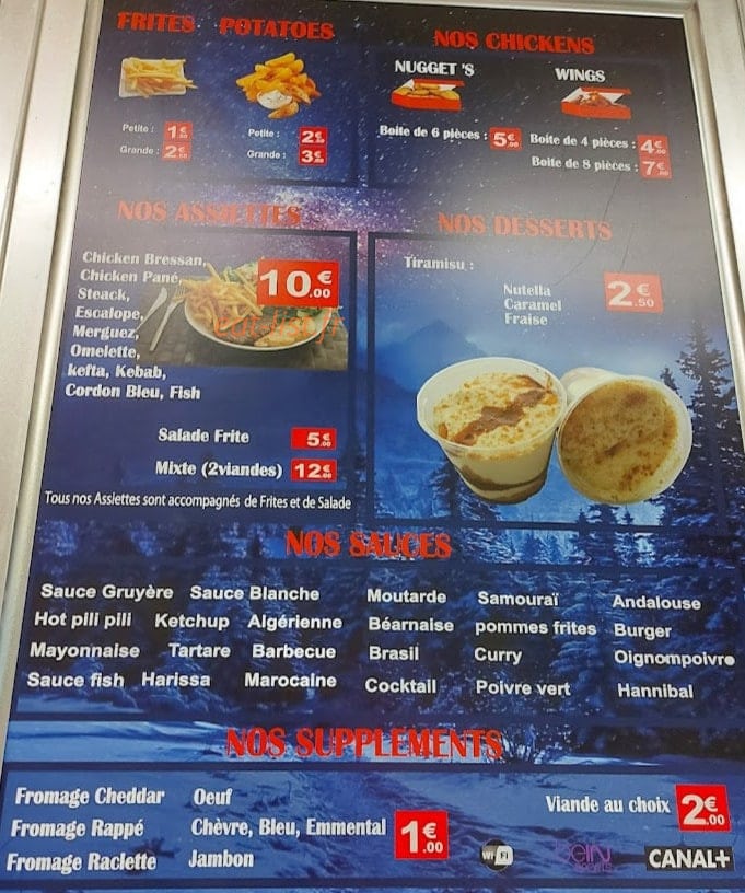 Bkc Snack — carte page 5