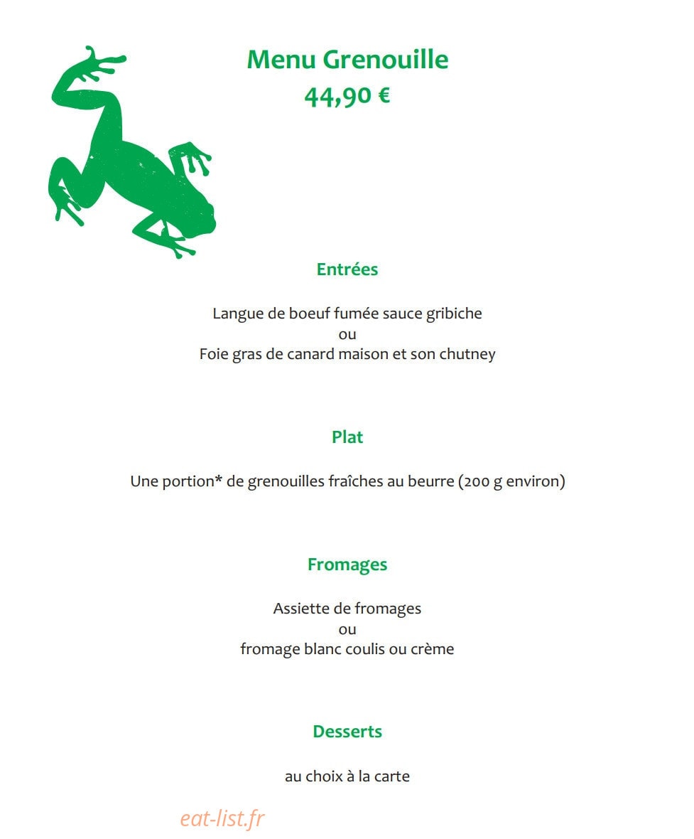 La Téranga — carte page 1