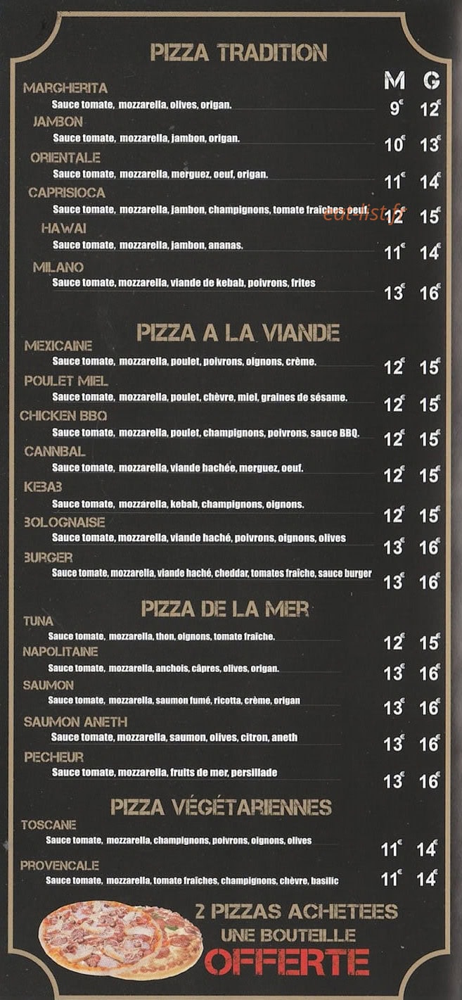 Royal Food 39 — carte page 2