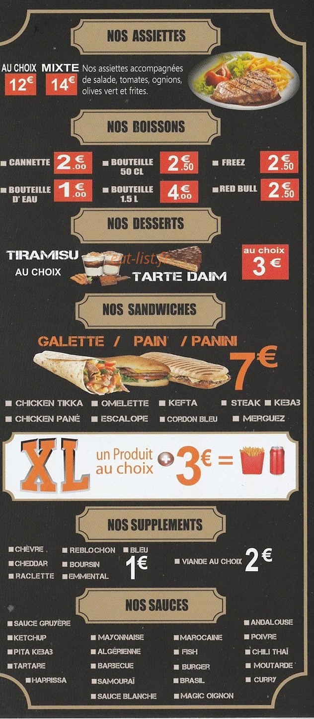 Royal Food 39 — carte page 6