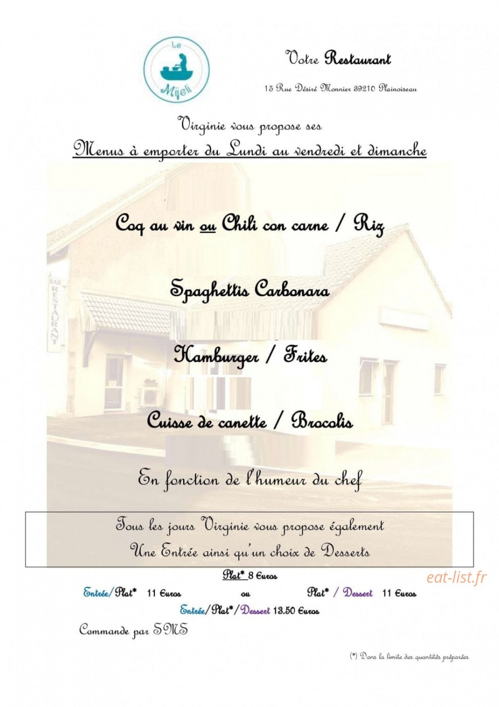 Le Mijeli — carte page 1
