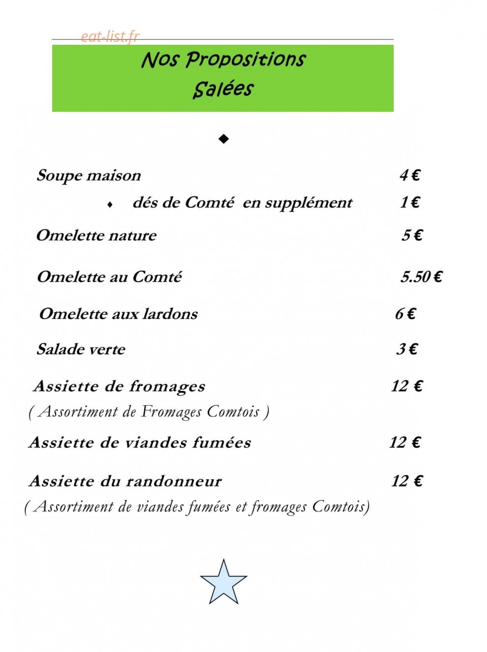 Chalet Gaillard — carte page 2