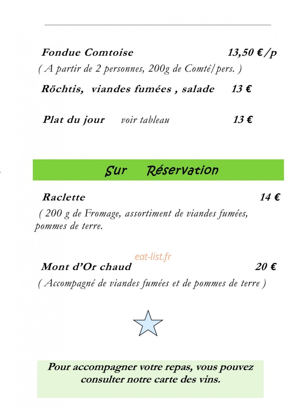Chalet Gaillard — carte page 3