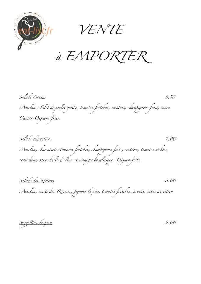 Ô P'tit Bois — carte page 2