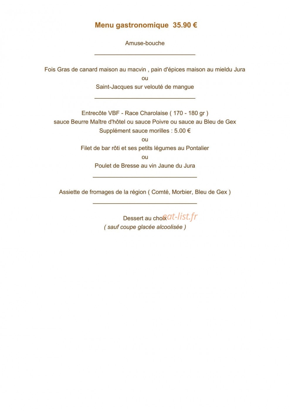 La Redoute — carte page 5