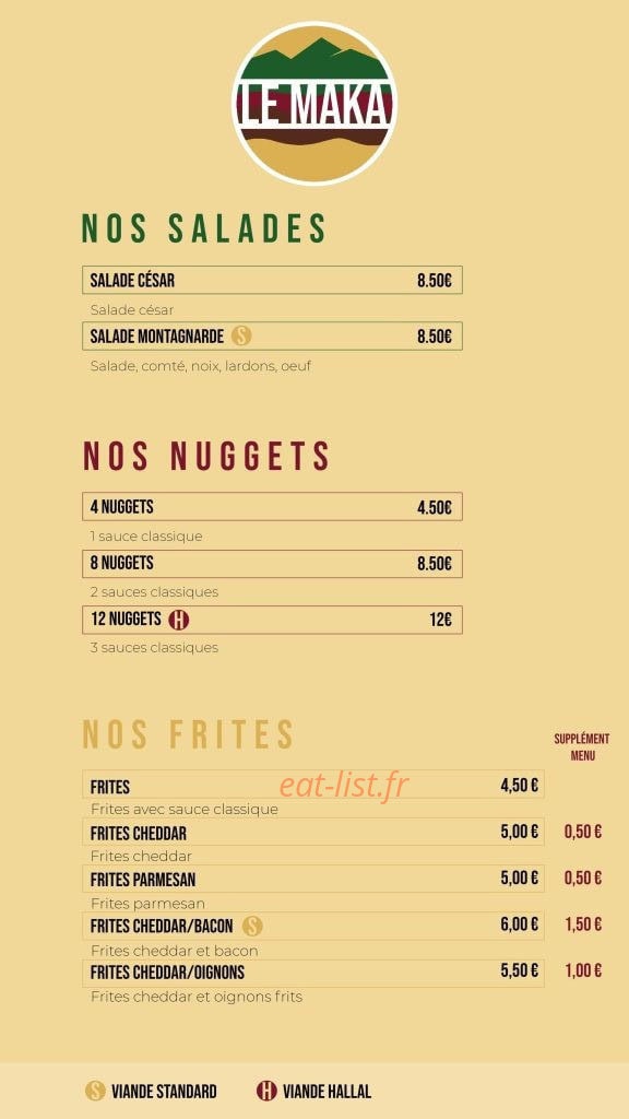Le Maka — carte page 2
