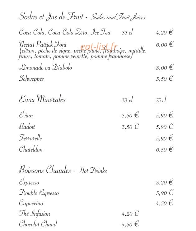 Le Manoir des Montagnes — carte page 3