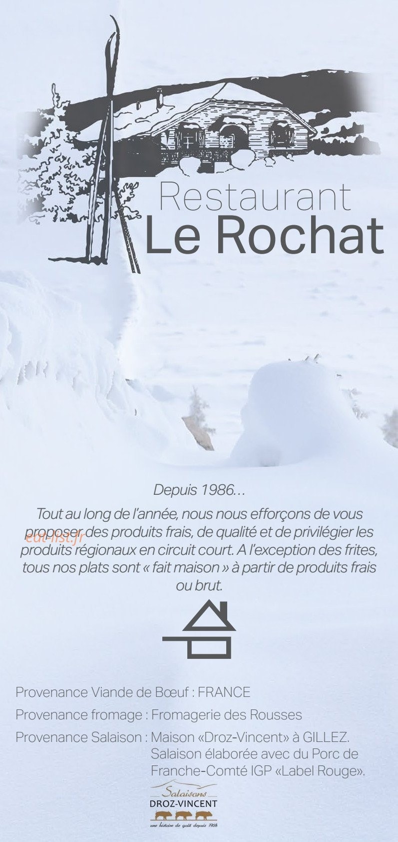 Le Rochat — carte page 1