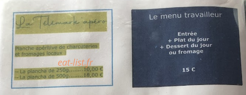 Télémark'Afé — carte page 4
