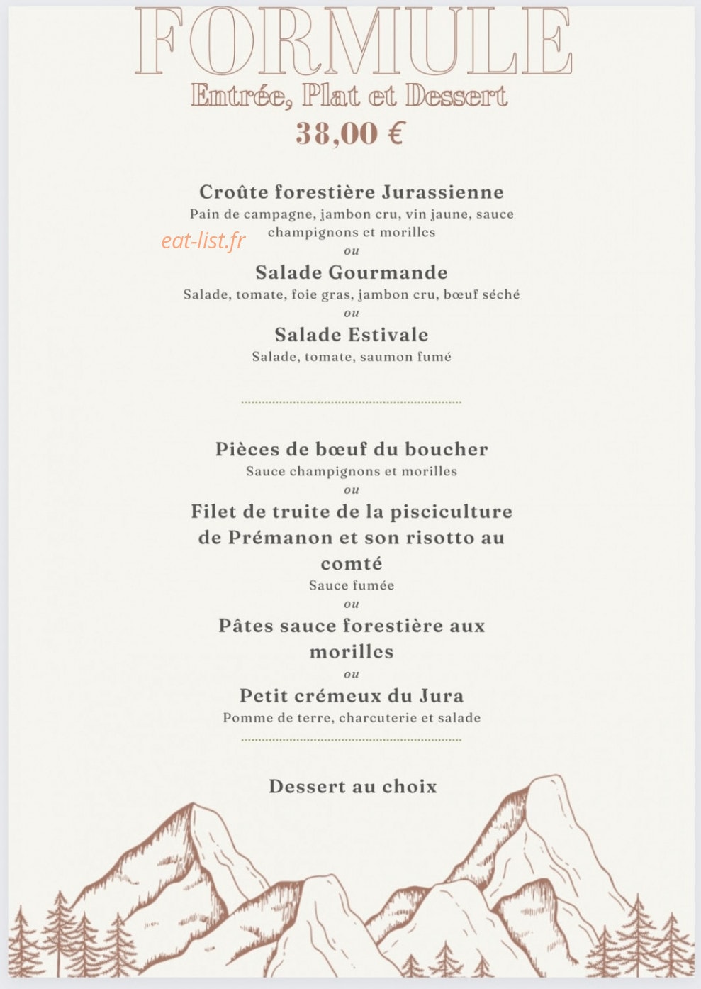 La Grange de La Dole — carte page 7