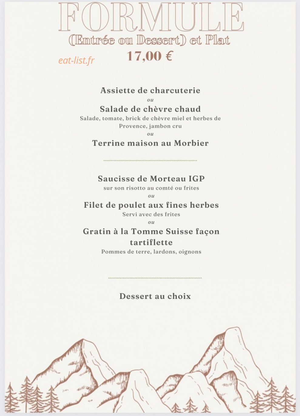La Grange de La Dole — carte page 6