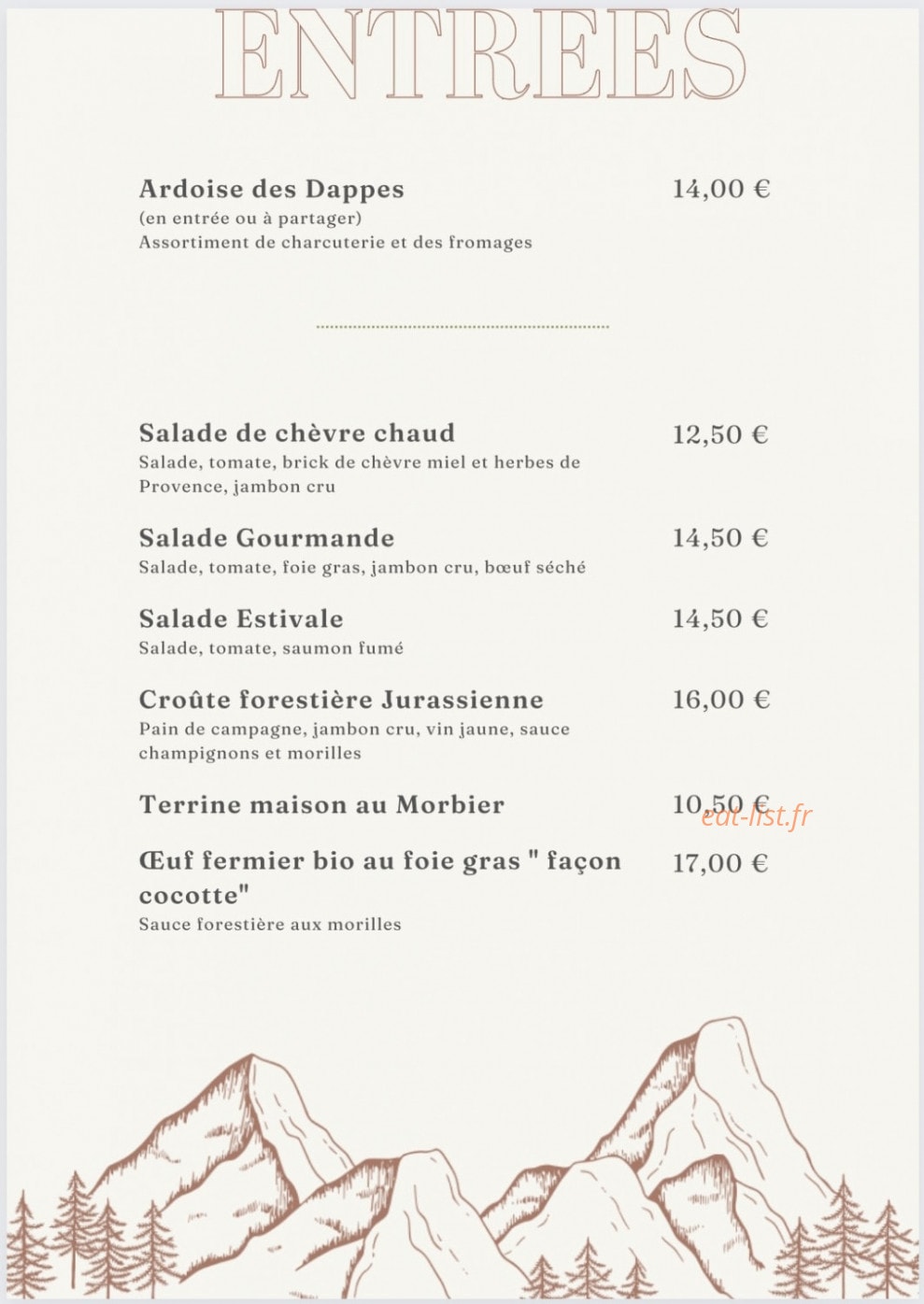 La Grange de La Dole — carte page 3