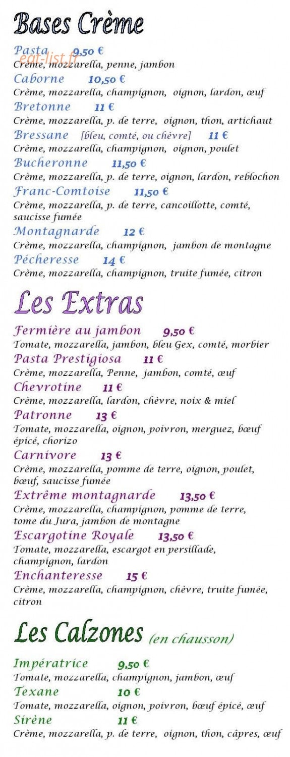 La Caborne — carte page 2