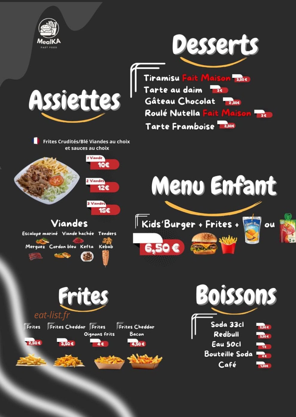 Mealka — carte page 4