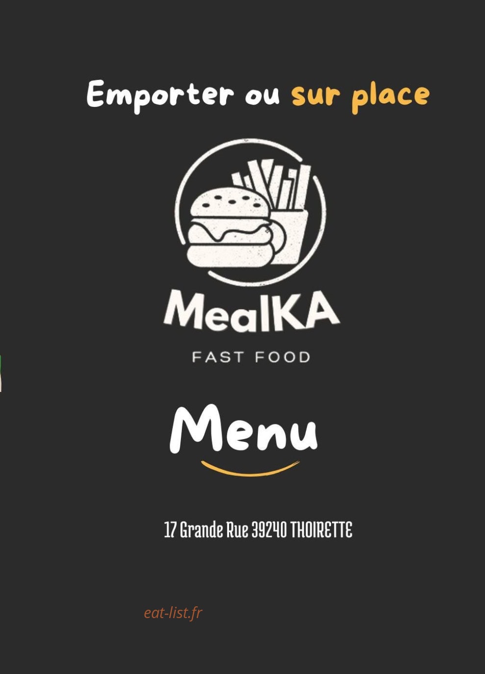 Mealka — carte page 1