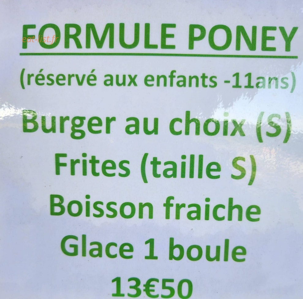 Dada burger — carte page 5