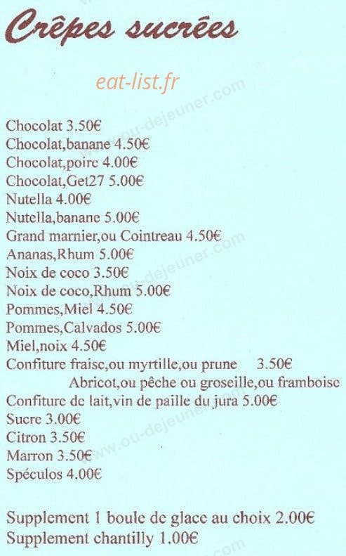 La Maisouline — carte page 3