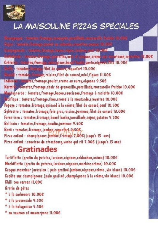 La Maisouline — carte page 4