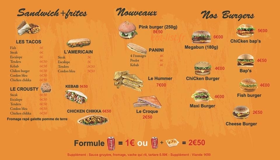 Le Mam's — carte page 3