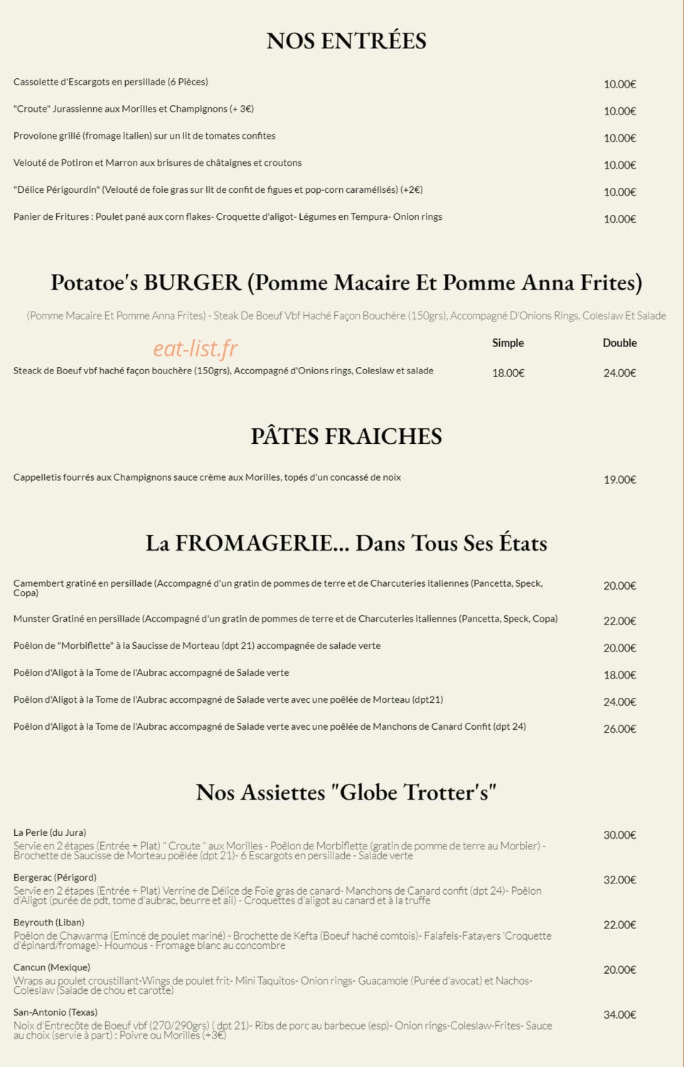 L'Annexe — carte page 1