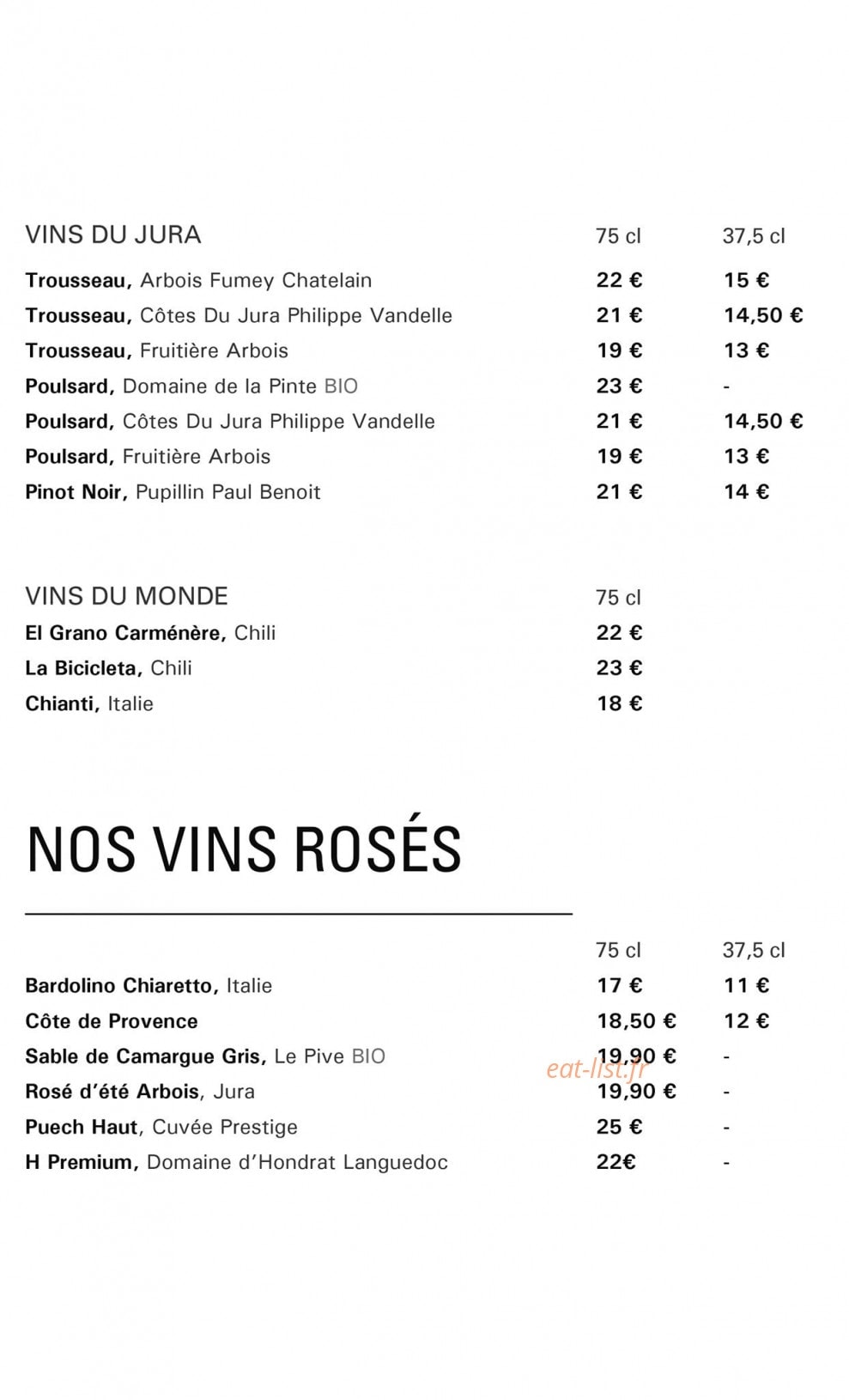 Le San Marco — carte page 9