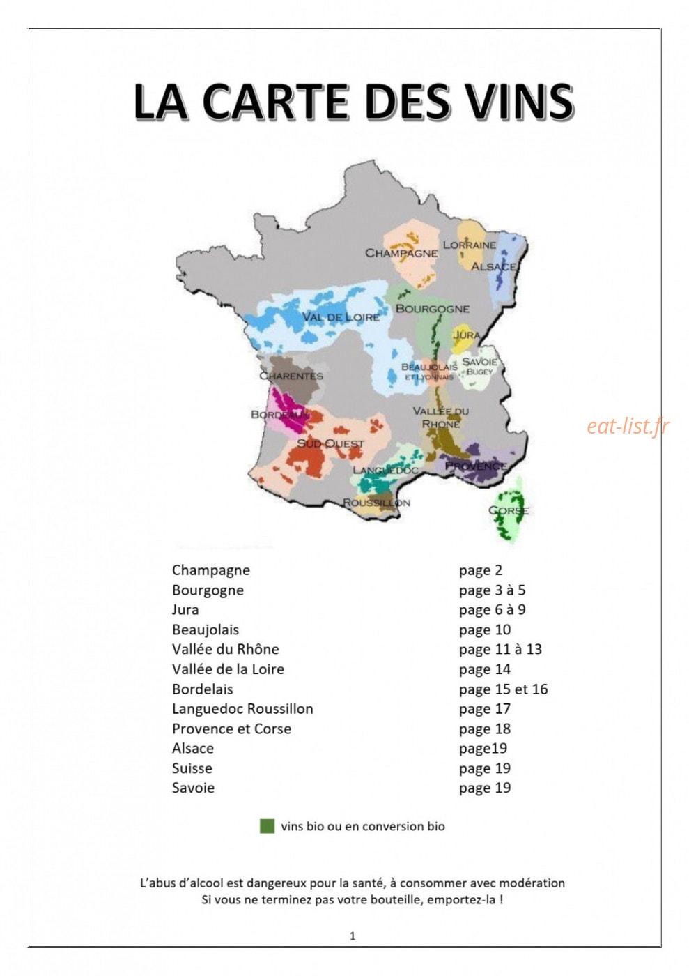 Hôtel Restaurant Le Pré Fillet — carte page 5