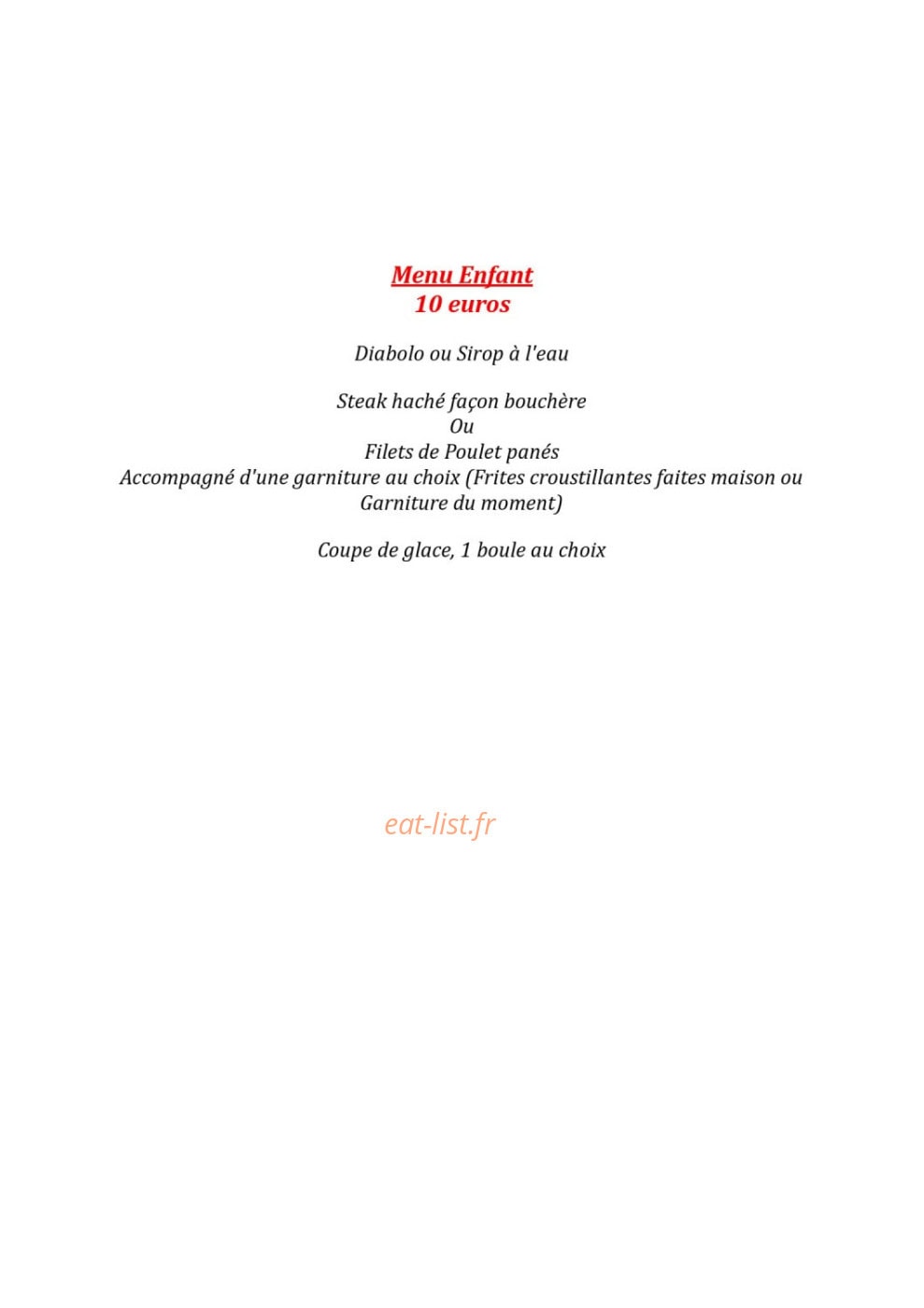 Chez Nico & Dodo — carte page 6