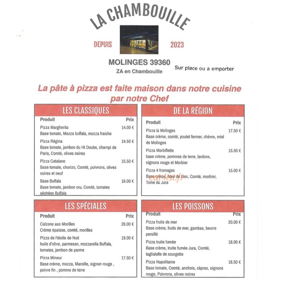 La Brocatelle — carte page 2