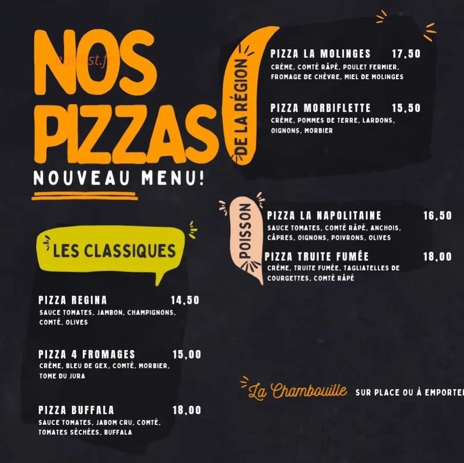 La Chambouille — carte page 2