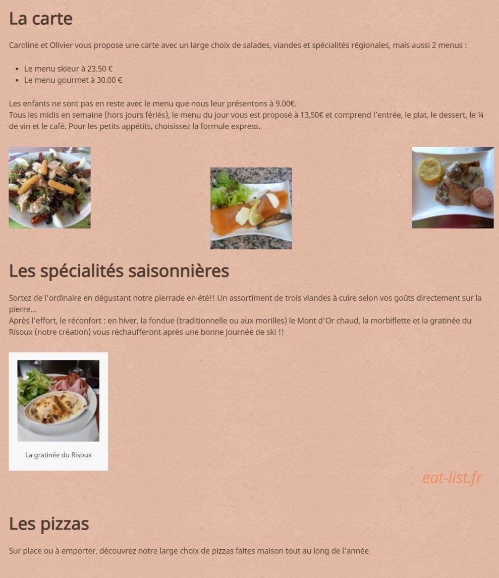 L'Epicéa — carte page 2