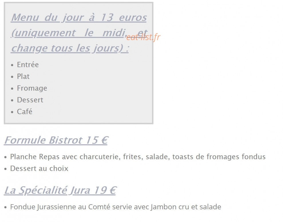 les Charmilles — carte page 1