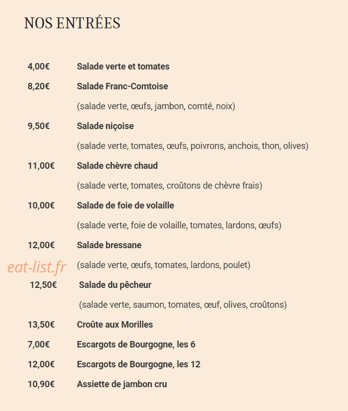 Le Col — carte page 1