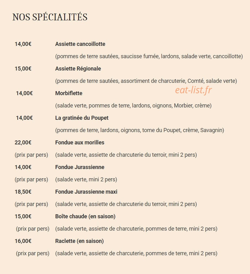 Le Col — carte page 3