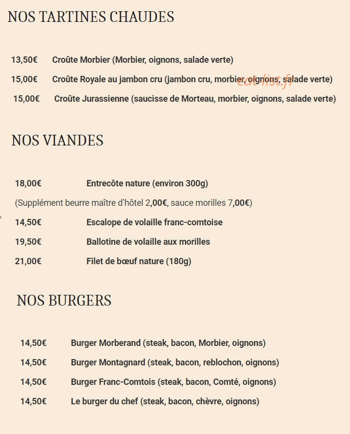 Le Col — carte page 4