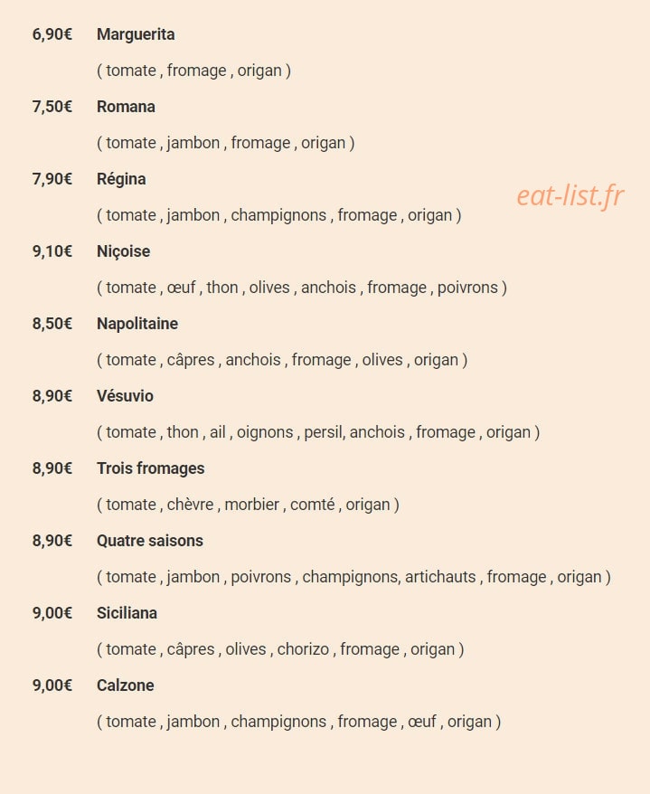 Le Col — carte page 6
