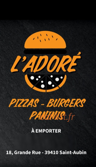 L'adoré — carte page 1