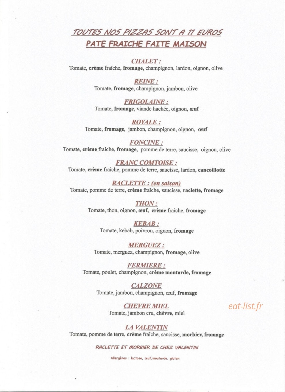 Le National — carte page 1