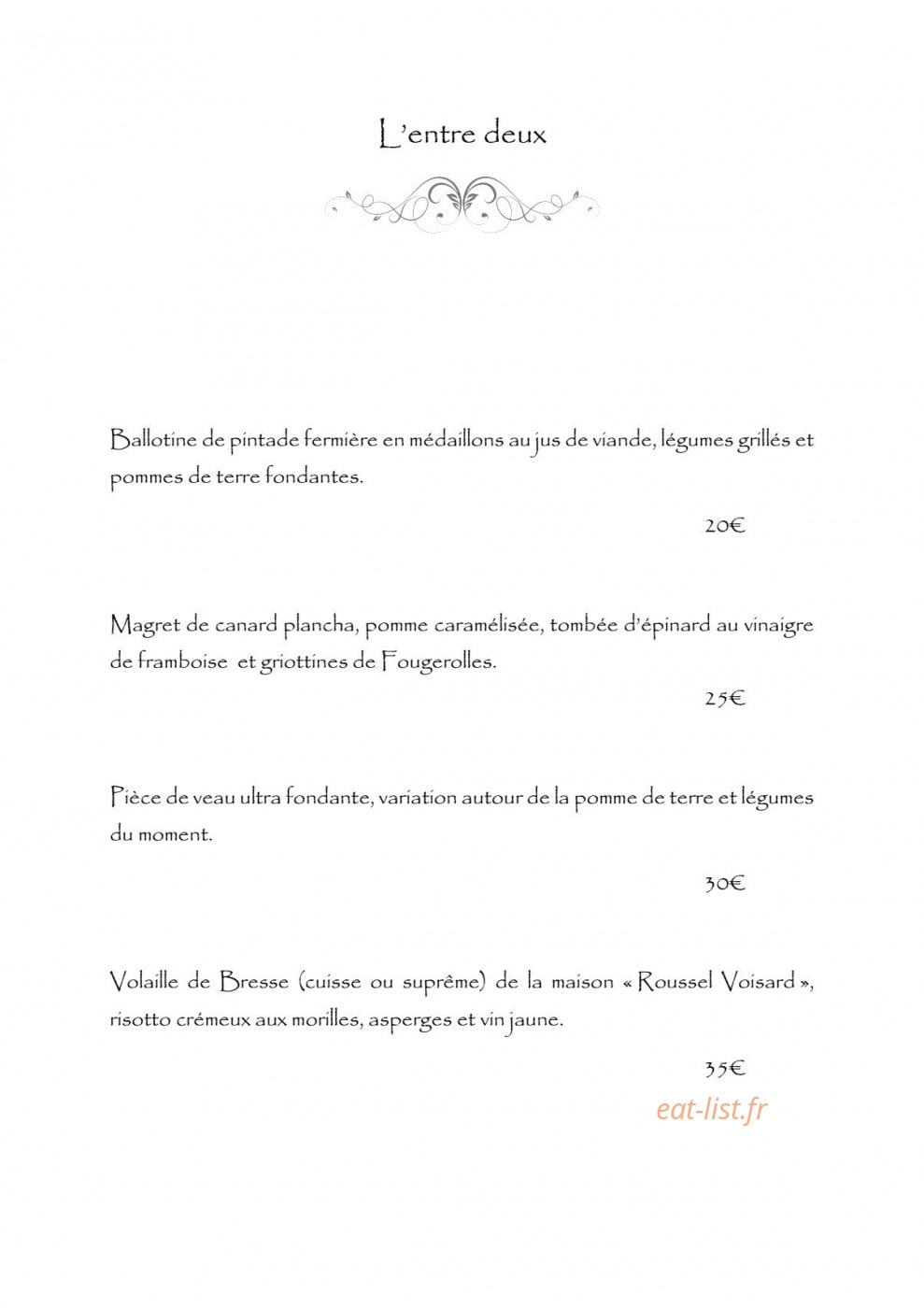 Parenthèse — carte page 2