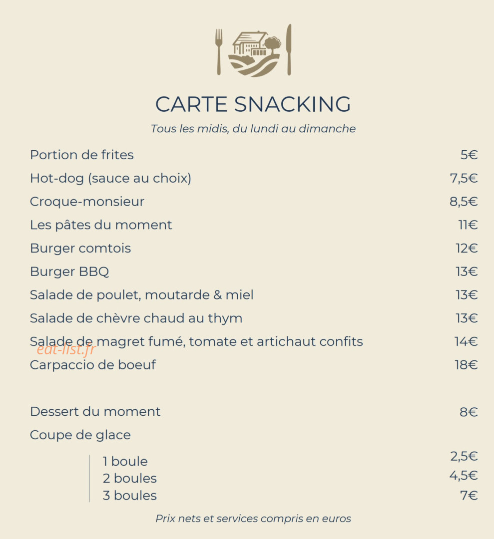 Golf Domaine du Val de Sorne — carte page 4