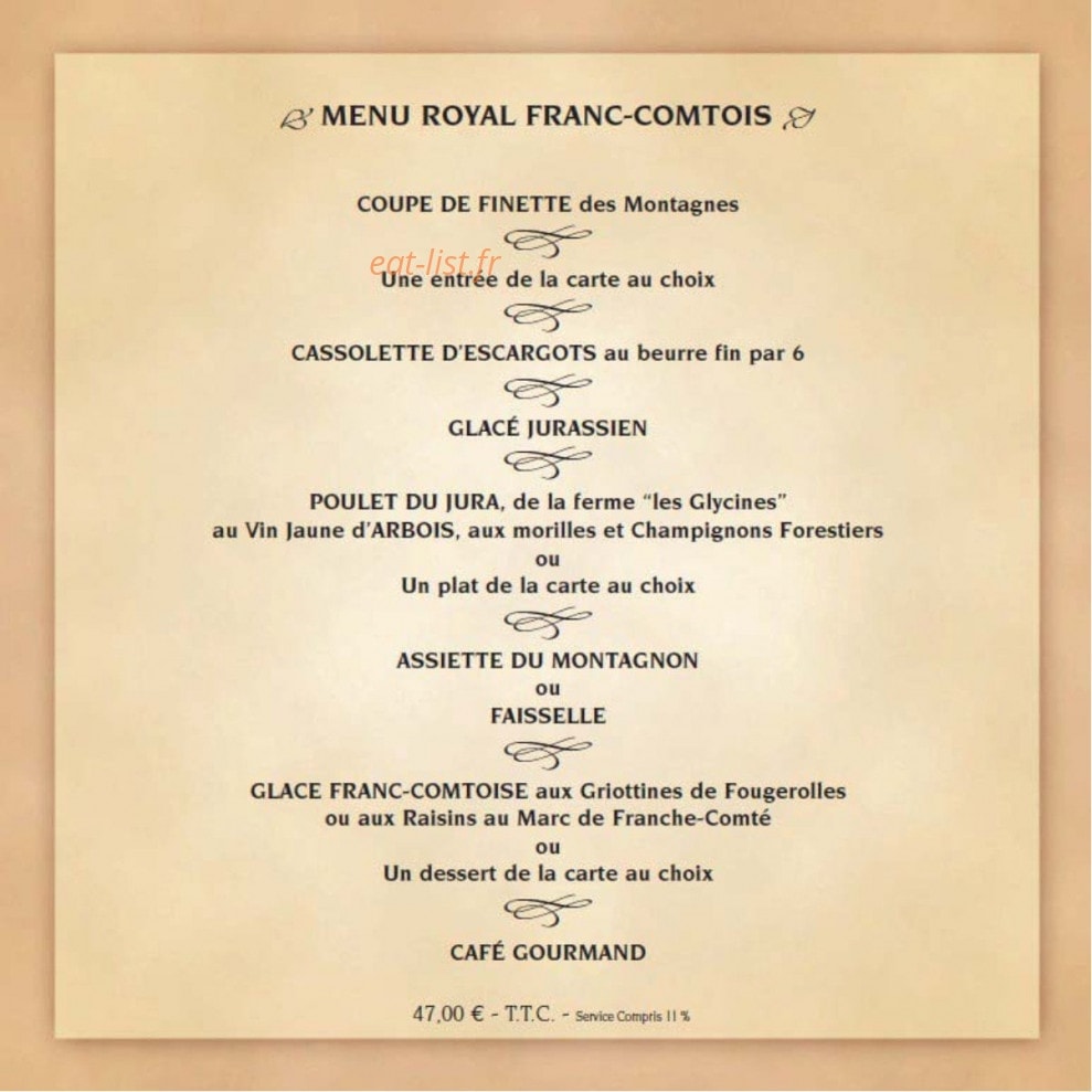 La Finette Taverne — carte page 4