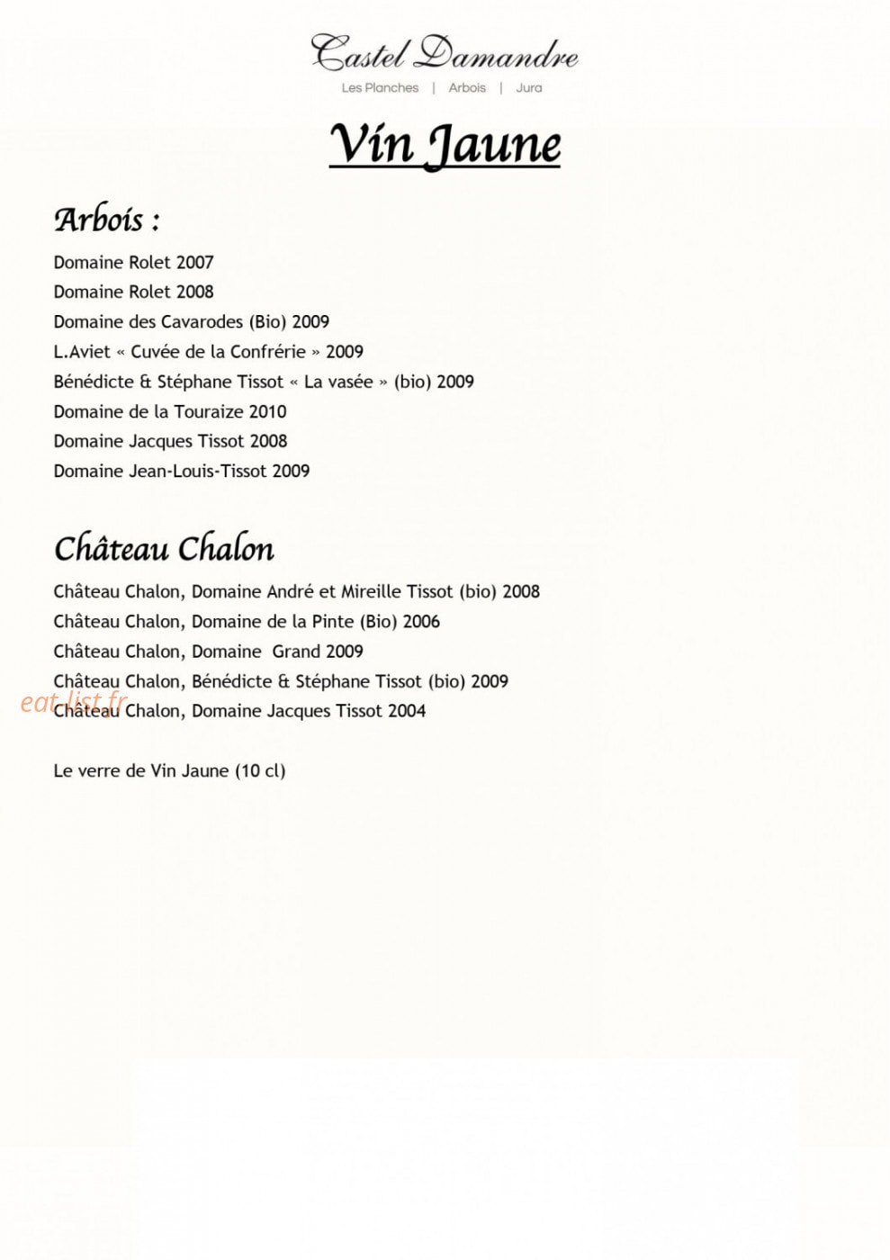 Castel Damandre — carte page 9