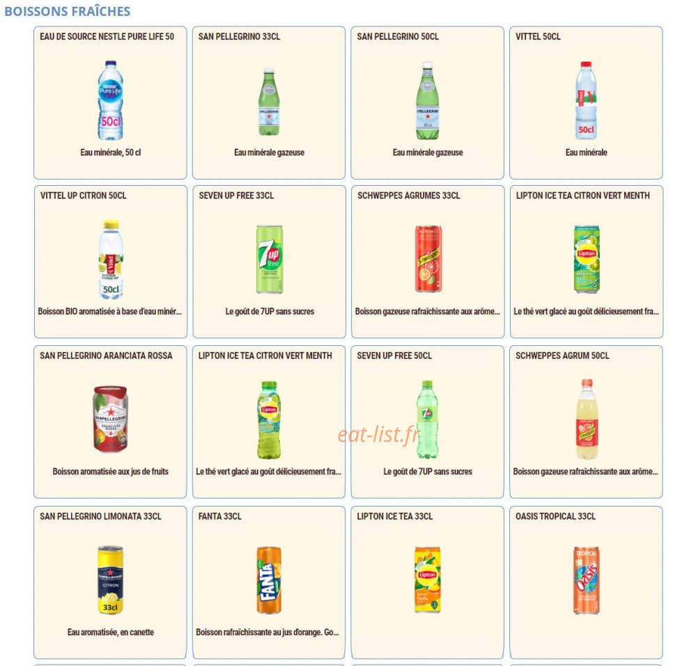 Pomme de Pain — carte page 8